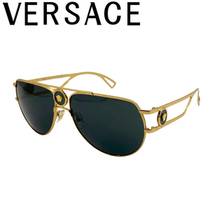 VERSACE サングラス ブランド ベルサーチ ヴェルサーチェ ブラック ティアドロップ 0ve-2225-100287