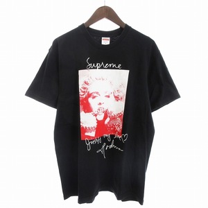 シュプリーム SUPREME 18AW マドンナ Tシャツ 半袖 クルーネック 黒 ブラック M メンズ