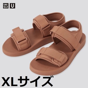 新品●XLサイズ★Uniqlo U★テープ サンダル●オレンジ (レンガ色ぽい茶色)●ルメール/ユニクロ ユー●男女兼用