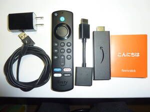 Amazon Fire TV Stick Alexa対応音声認識リモコン付属 （第3世代）