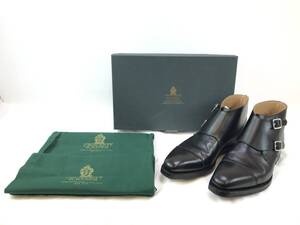 クロケット&ジョーンズ Crockett&Jones 6.5E CAMBERLEY 26121A-C01D01 ダイナイトソール LAST348 黒 BLACK ローファー #207581-353