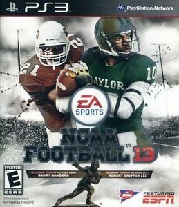 中古PS3ソフト 北米版 NCAA FOOTBALL13(国内版本体動作可)