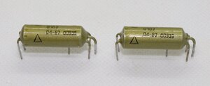 2個セット ロシア軍用 高速リードリレー RES55A-102 РЭС55A-102 12.6V±1.26V 1回路2接点