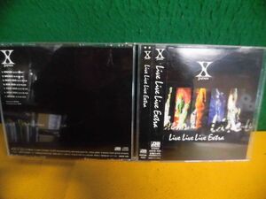 CD 帯付　X JAPAN / Live Live Live Extra