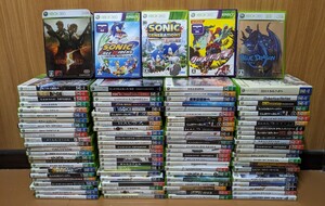 【ジャンク】【1円スタート】XBOX360/エックスボックス360 ゲームソフト 大量 約100本まとめ売り 【A140】