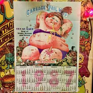 1980s ガーベッジ ペイル キッズ ポスター #9 GARBAGE PAIL KIDS TOPPS ぶきみくん GPK