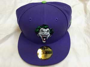 JOKER ジョーカー　NEWERA ニューエラ　キャップ 8 63.5㎝　BATMAN バットマン/DCコミック　マーベルコミック