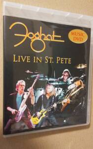 【11年ライブ】FOGHATのLive In St. Pete国内未発廃盤DVD。