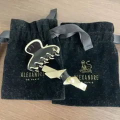 ALEXANDRE DE PARIS ヘアクリップ　バレッタ　パール