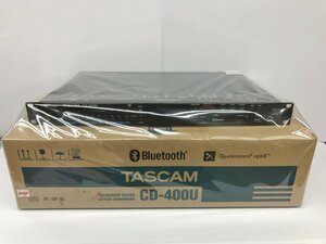 CDプレーヤー CD-400U 2023年製 タスカム TASCAM Bluetooth AM・FMチューナー搭載 CD/SD/USB 未使用 → 2406LT925