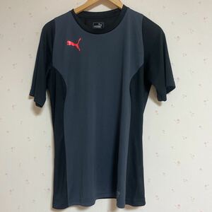 PUMA プーマ 半袖 プラクティスシャツ 半袖Tシャツ 背面メッシュ Mサイズ