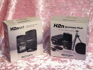 【動作品・美品】ZOOM H2n ＋【完品】アクセサリーパック