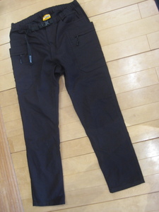 試着程度　グリップスワニー　キャンプパンツ　ブラック　サイズXL　黒　GSP-77　カーゴ　GRIPSWANY FP CAMP PANTS　難燃パンツ　焚火