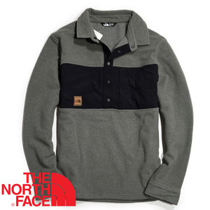 【新品本物 USA購入】THE NORTH FACE ノースフェイス ■ DAVENPORT PULLOVER ■ グレー / L ■フリース ジャケット 海外限定