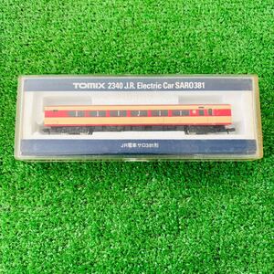 728 TOMIX Nゲージ 鉄道模型 2340 JR電車サロ381形 未使用品