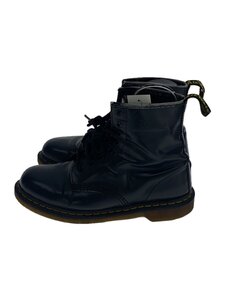 Dr.Martens◆レースアップブーツ/US7/ネイビー/レザー/1460