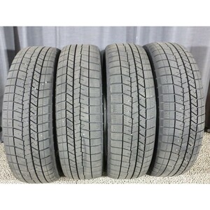 DUNLOP／ダンロップ WINTER MAXX WM03 155/65R14 4本◎2020年製9~9.5分山スタッドレス◎中古 4本に若干の片シワ等あり◎手渡し可◎N-BOX等