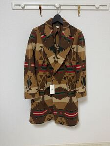 未使用　定価303600円　RRL ダブルアールエル　ラルフローレン　Ralph Lauren ネイティブ　ダブルロングコート　 アウター　