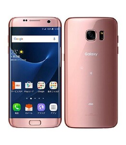 Galaxy S7 edge SCV33[32GB] au ピンクゴールド【安心保証】