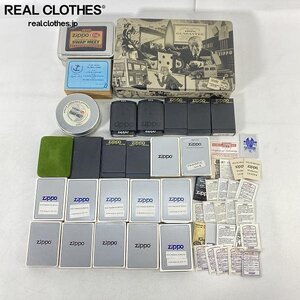 【おまとめ】ZIPPO/ジッポー SWAP MEET/スワップミート LIFETIME GUARANTEE 等 ブリキ/缶/ベロア/プラスチック 空箱/ケース /080