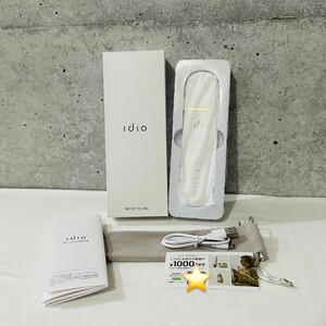 ht3002【60】//idio★ウォーターピーリング　waterpeeling 美容機器　EMSマッサージ　イオン導入、導出　未使用　美容グッズ