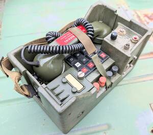 米軍 野戦電話 TA-838 (プッシュ回線で使用可)