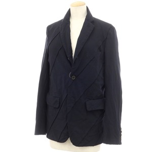 【中古】コムデギャルソン オムドゥ COMME des GARCONS HOMME DEUX 2020年春夏 ジャケット ダークネイビー【サイズXS】