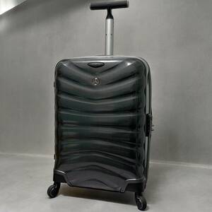 希少　メルセデスベンツ　Samsonite　サムソナイト　コラボ　FIRELITE　機内持ち込み スーツケース キャリー　カーブ素材　35L　黒 4輪