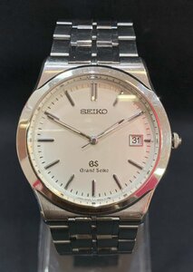 【5SO島11013E】１円スタート★グランドセイコー★GS★SEIKO★8N65-9000★デイト★クオーツ★腕時計★メンズ★稼動品★カレンダーOK