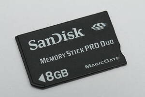 8GB SanDisk メモリースティック MEMORY STICK PRO DUO 