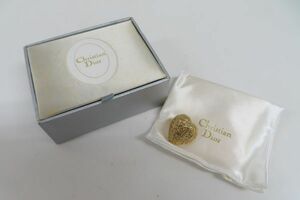 1439/ms/05.20 Christian Dior クリスチャン・ディオール ピンブローチ ピンバッジ エンブレム ロゴ ハート
