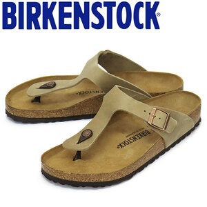 BIRKENSTOCK (ビルケンシュトック) 943811 GIZEH ギゼ オイルドレザーサンダル TABACCO BROWN レギュラー幅 BI244 40-約26.0cm