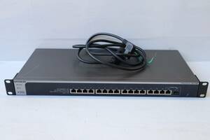 E8623(RK) Y NETGEAR XS716E 10GbE RJ45 16ポート + SFP L2スイッチ //AC電源コード付き