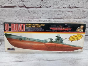 プラモデル 童友社 旧ドイツ海軍潜水艦 7C型 U-581 U-ボート 1/150スケール