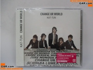 J170 新品 未開封 KAT-TUN CHANGE UR WORLD 初回限定盤1 CD+DVD シングル ジャニーズ