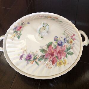 ロイヤルドルトン　ROYAL DOULTON ラウンドベジタブル スープチューリン 廃盤品 希少　パターンNo.H4802