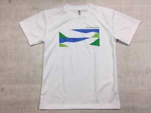 2023年 東京 板橋Cityマラソン スポーツ 大会参加景品 ドライメッシュ 半袖Tシャツ メンズ ポリエステル100% S 白