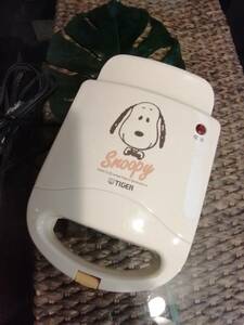 SNOOPY スヌーピー　タイガー サンドイッチトースター　ホットサンドメーカー　昭和レトロ