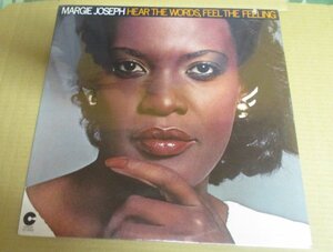 MARGIE JOSEPH/HEAR THE WORDS,FEEL THE FEELING/未開封/