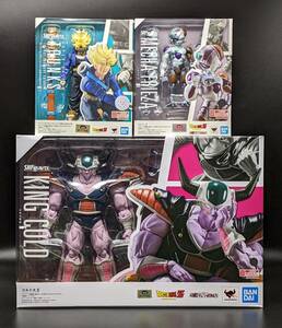 S.H.Figuarts「コルド大王」「メカフリーザ」「スーパーサイヤ人トランクス-未来から来た少年-」中古3点セット ※ドラゴンボールZ