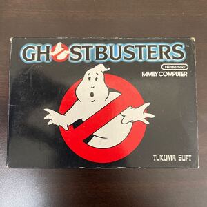 当時物 FC ファミコンソフト ゴーストバスターズ 任天堂 ファミコン 動作未確認 徳間書店 GHOST BUSTERS 洋画 1986年 Nintendo 