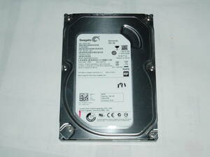 中古3.5SATA3 HDD　SEAGATE ST250DM000-1BD141 250GB　No171