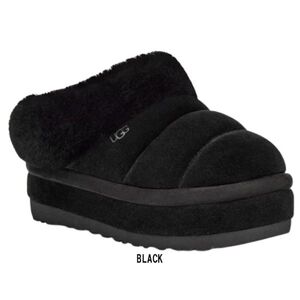 ※訳あり アウトレット UGG(アグ)ムートン サンダル スエード タズリータ レディース 女性用 Tazzlita 1146390 BLACK US8(25.0cm)