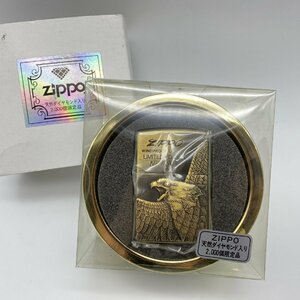 ＜１円スタート＞【WINDPROOF LIGHTER】現状品 2000個限定 №607 天然ダイヤモンド入り ZIPPO ジッポ ML7308-131