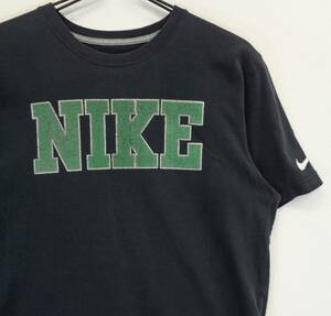 Nike　ナイキ　前面プリント　ビッグプリント　Tシャツ　サイズL　T-156