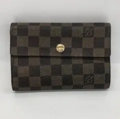 【美品】LOUIS VUITTON 　三つ折り財布