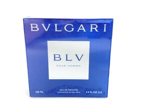 未使用　フィルム未開封　ブルガリ　BVLGARI　BLV　POUR HOMME　ブルー　プールオム　オードトワレ　スプレー　100ml　YK-7398