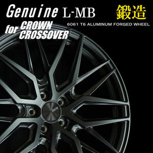 送料無料 鍛造ホイール クラウンクロスオーバー 専用 純正ボルト対応 ブリヂストン 225/45R21 Genuine L-MB タイヤホイール4本セット