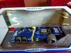 新品未開封 1/18 タイレルフォードP34-2 #3 J.Scheckter Winner Sweden GP 1976 ①