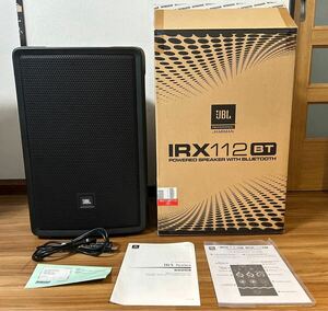 美品　JBL ( ジェービーエル ) IRX112BT　パワード12インチポータブルPAスピーカー　保証残ってます Bluetoothスピーカー